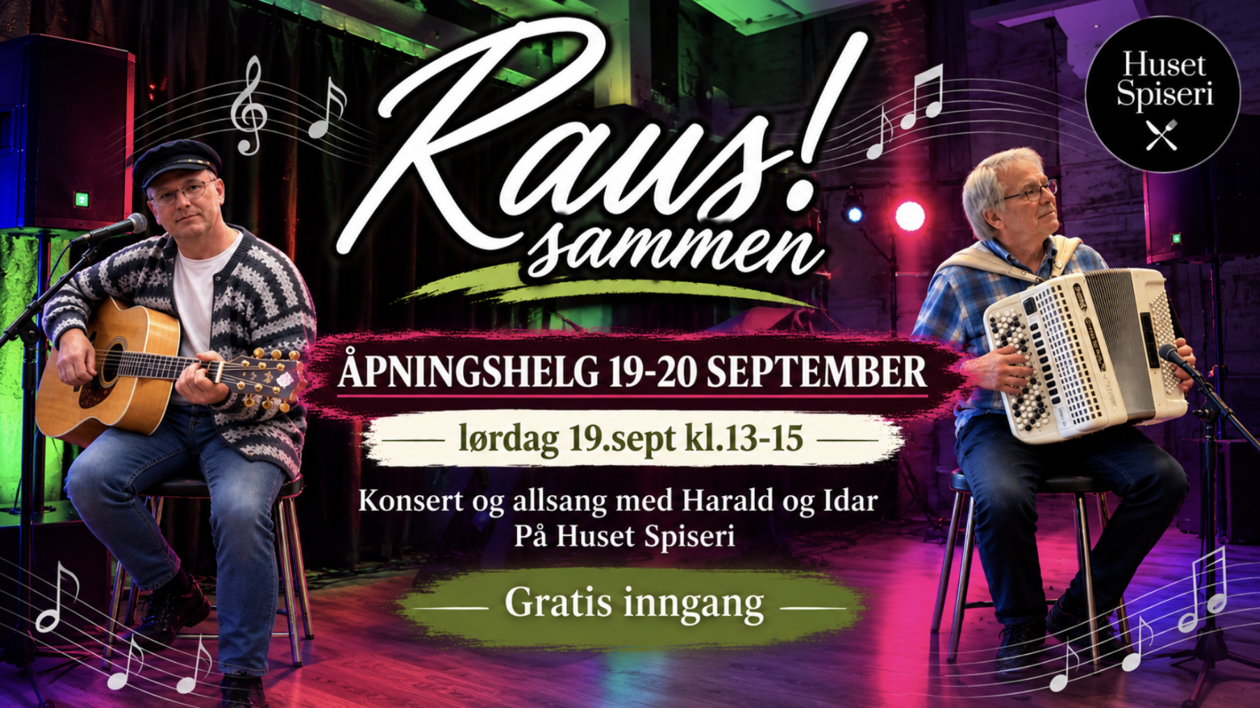 Konsert og allsang